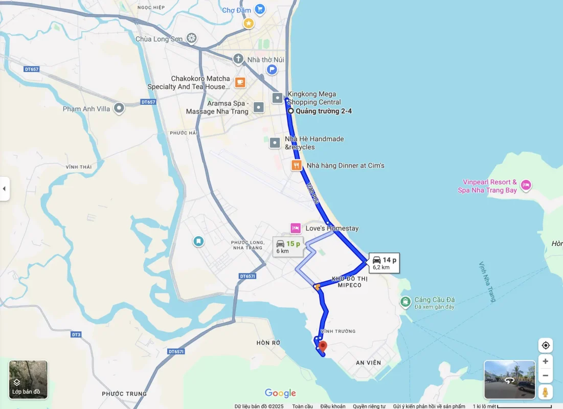 Ben tau du lich Nha Trang o dau