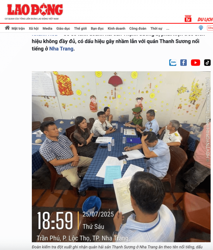 Gia mao thanh suong nha trang