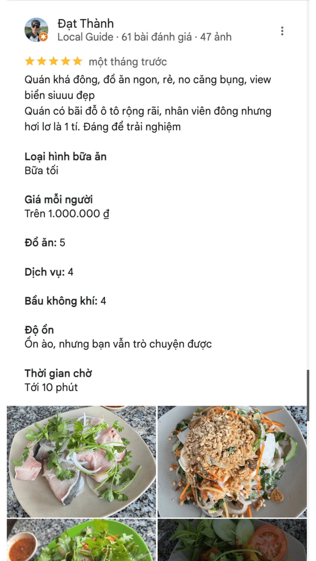 Review Thanh Suong Nha Trang 8